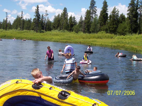 2006 family reunion in Yellowstone National Park